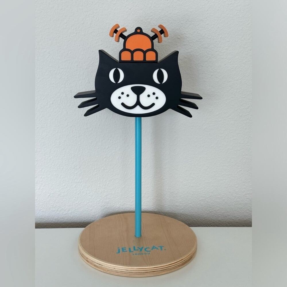 LAST ONE‼️NEW Jellycat Logo Wooden display Rare VHTF